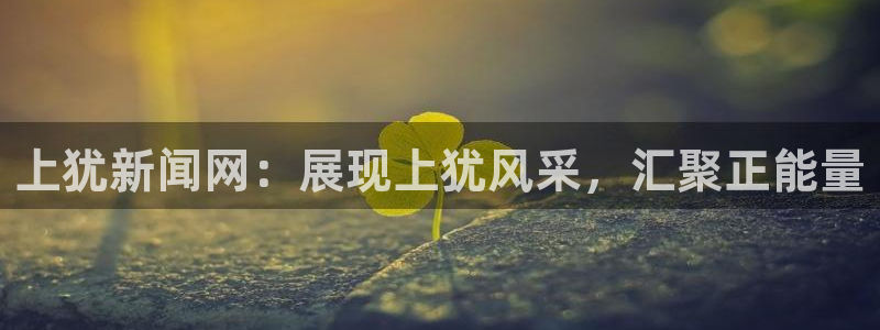 上犹新闻网：展现上犹风采，汇聚正能量