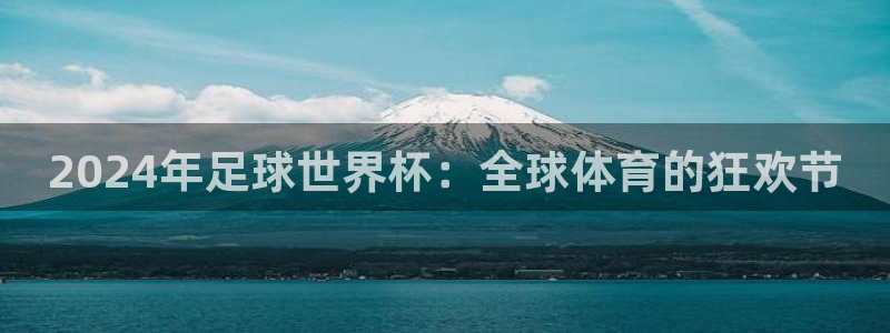 2024年足球世界杯：全球体育的狂欢节