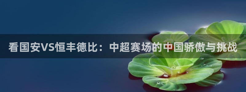 看国安VS恒丰德比：中超赛场的中国骄傲与挑战