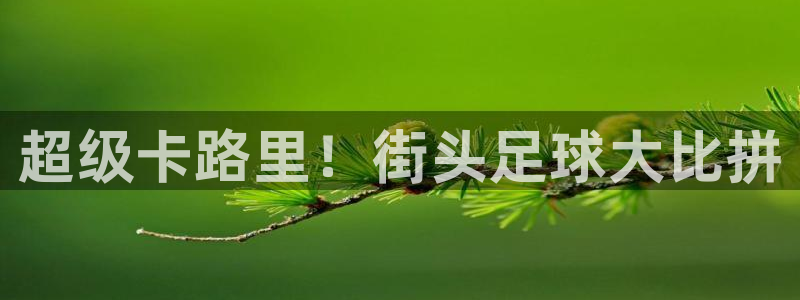 超级卡路里！街头足球大比拼